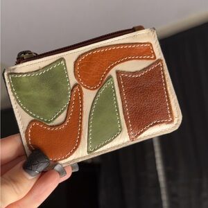 Colorful Patchwork Card Holder
